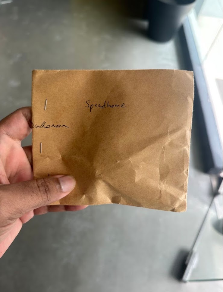 Contoh gambar parcel / Example parcel photo